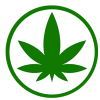 favicon Weed Delivery Irvine leaf logo icon